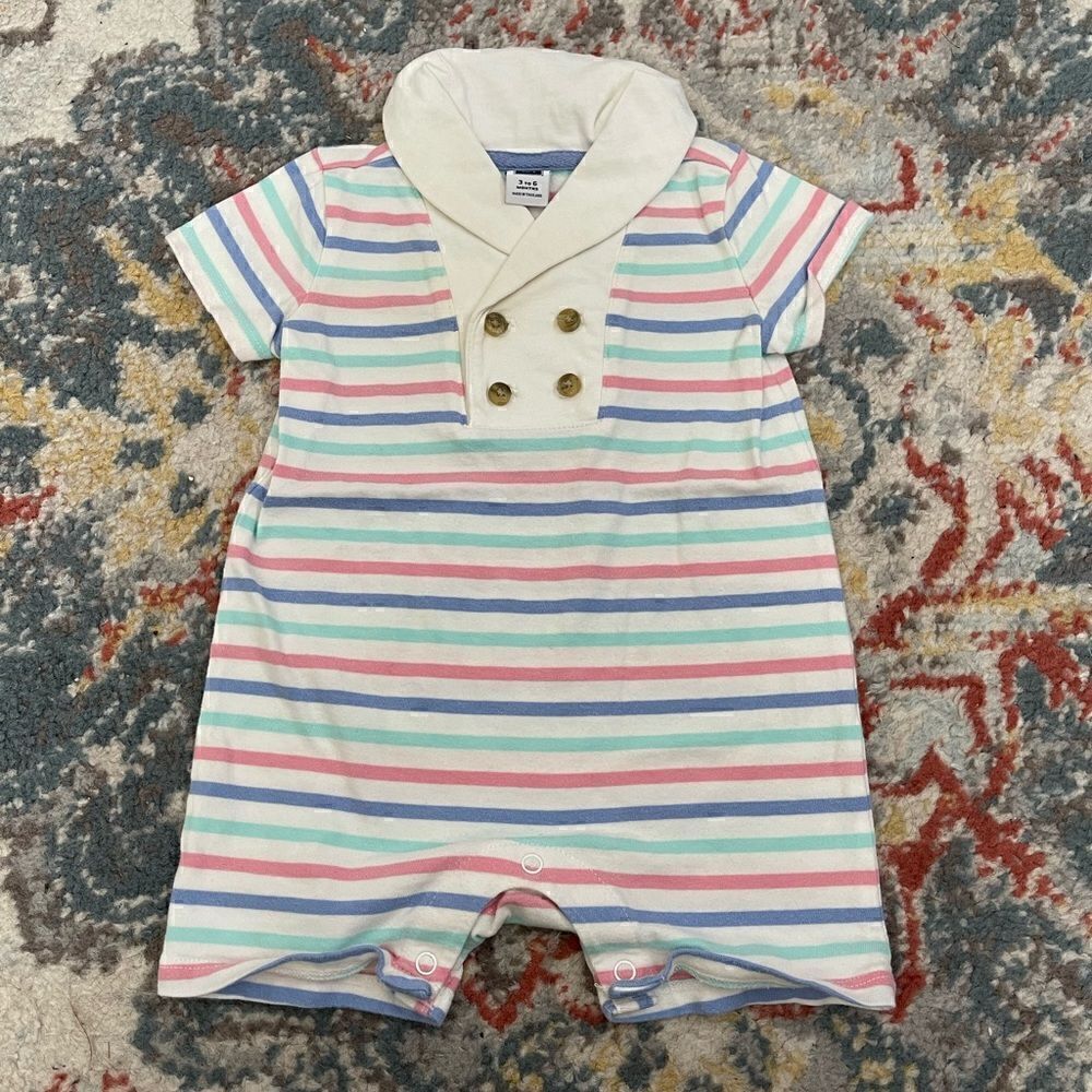 Janie and Jack Romer Jumper Onesie 3-6 months